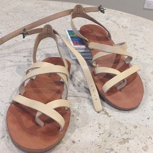 Lucky Brand Leather Sandals Sz 9.5